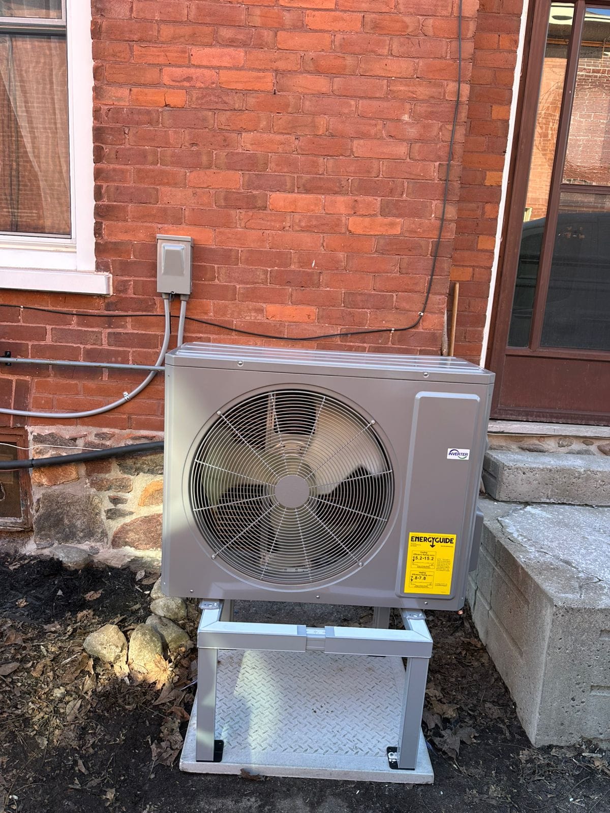 Heat pump installation